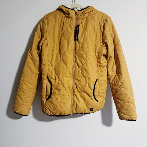 Rip Curl - Anti Series Mustard Sherpa Lined Jacket - Picture 1 of 5